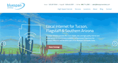 Desktop Screenshot of bluespanwireless.com